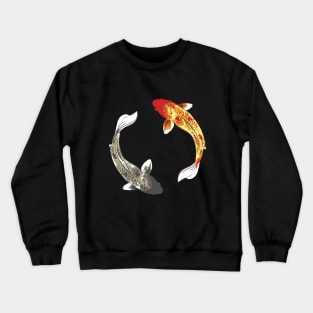 Koi Fish Yin Yang Crewneck Sweatshirt